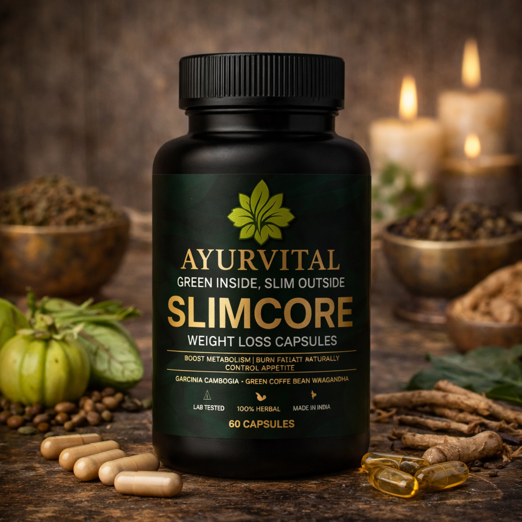 Weight Loss Tablets By Ayurvital - 60 Caps